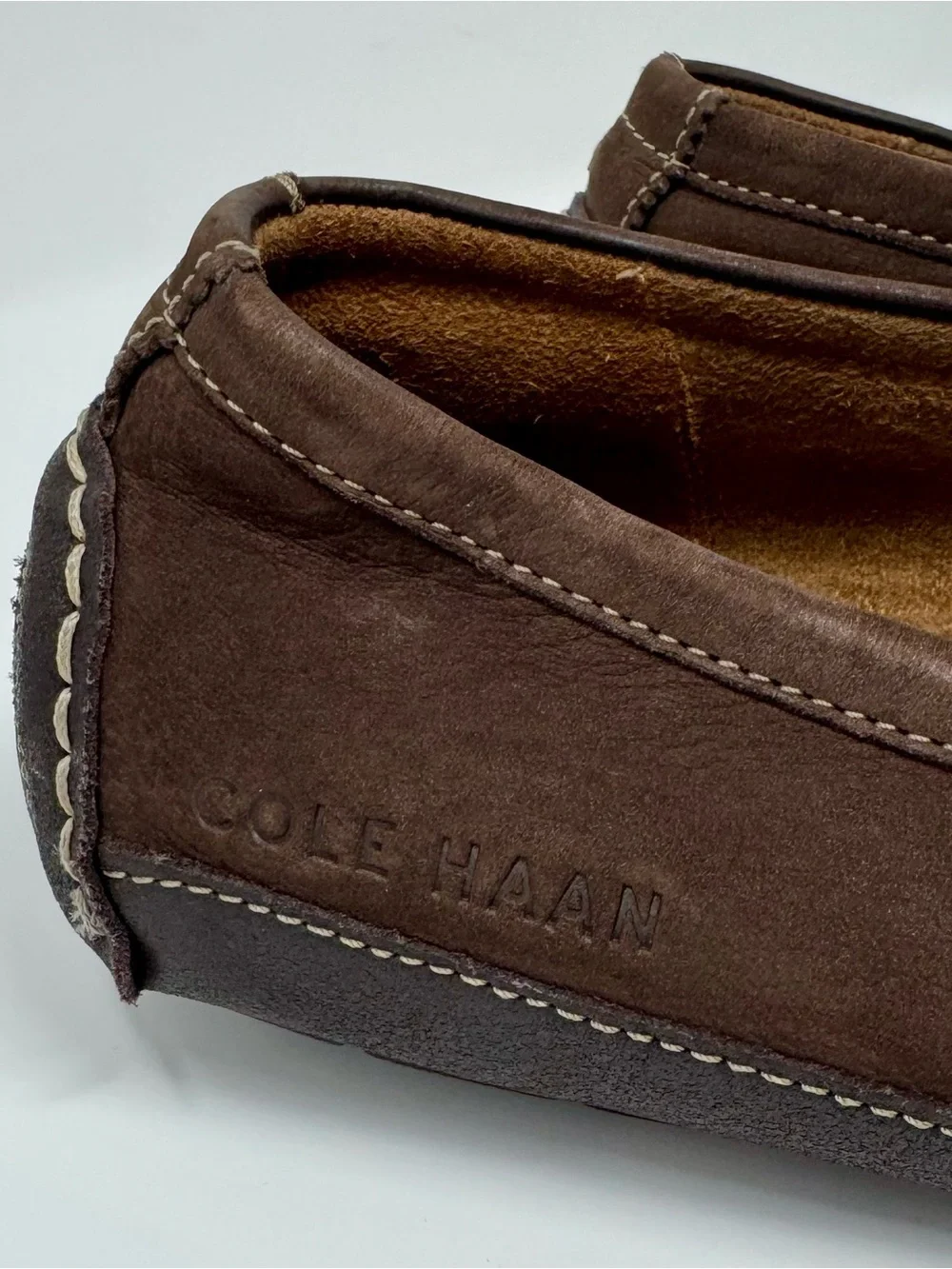 Cole Haan | Men’s Dark Brown Suede Driving Loafers, Size 13 - EUC